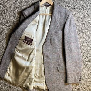 Farah 100% wool sports coat 40L office blazer wedding business men’s suit office